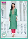 Victoria 4 heavy Rayon Exclusive Ethnic Wear Rayon Printed  Kurti Collection